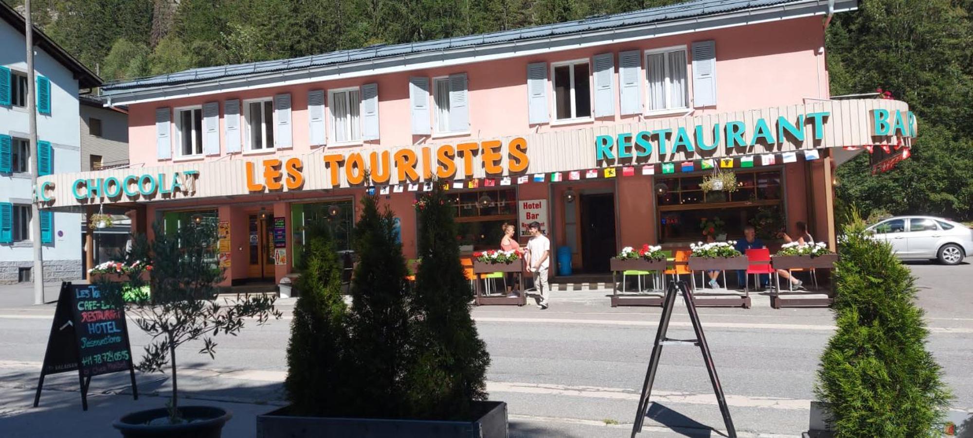 Hotel Les Touristes Chatelard Exterior foto