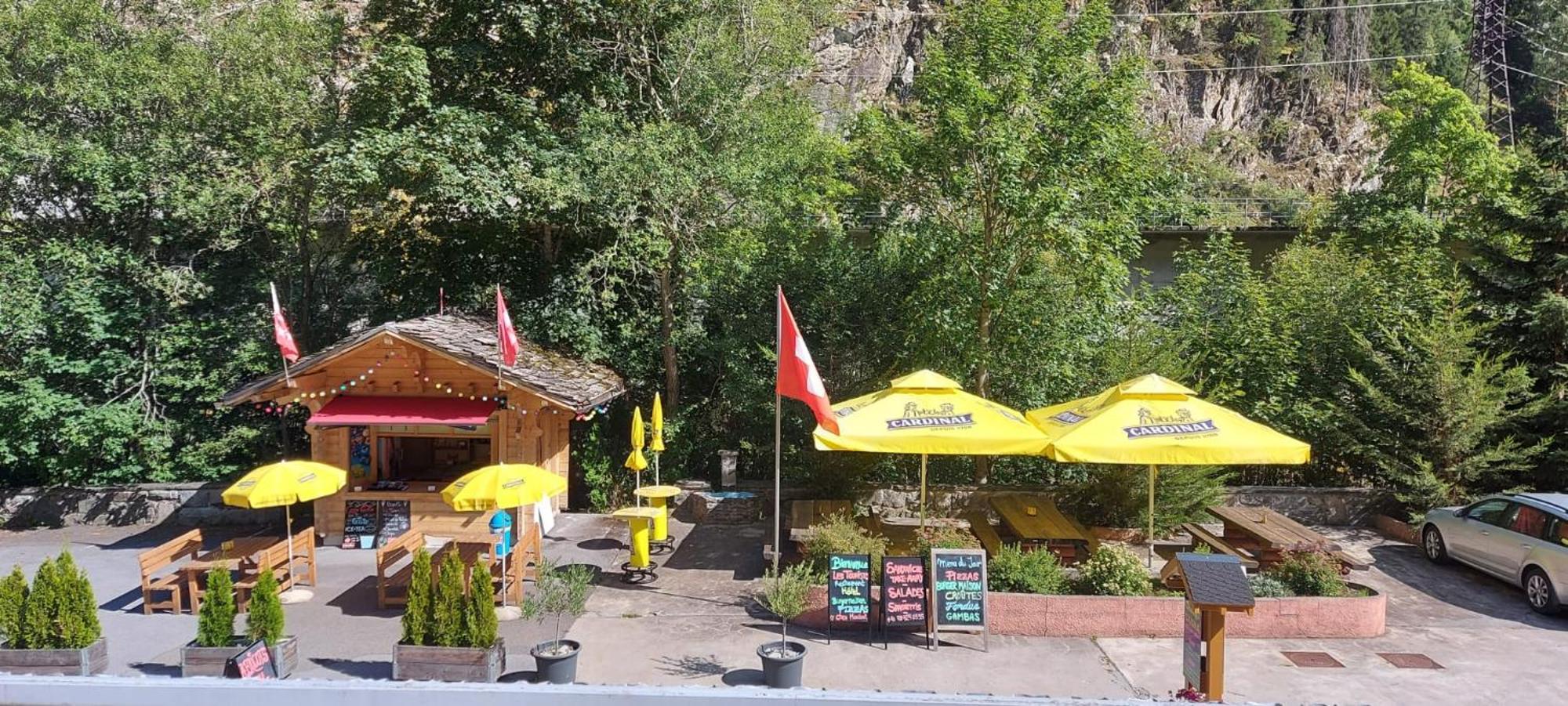 Hotel Les Touristes Chatelard Exterior foto